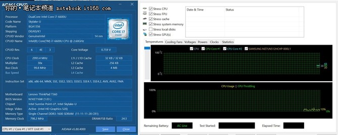 續(xù)航、散熱與功耗：T560表現(xiàn)全能平衡